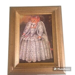 “Cat in Vintage” Picture MARIA HOLT DESIGNS handmade